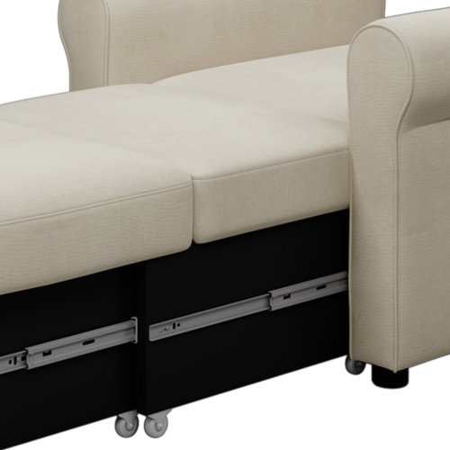 Winston Porter Dionigio 2in1 Convertible Sleeper Chair Bed Wayfair